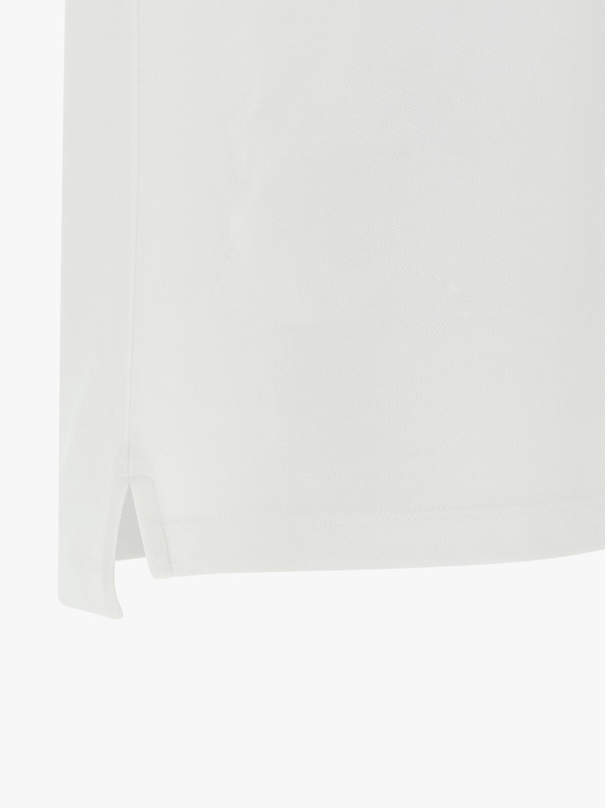 Polo en coton blanc Hugo Boss