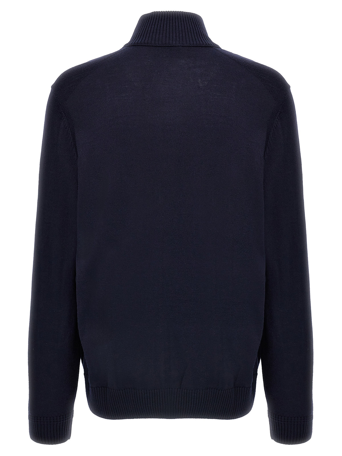 Hugo Boss Balonso-L Blue Wool Cardigan for Men