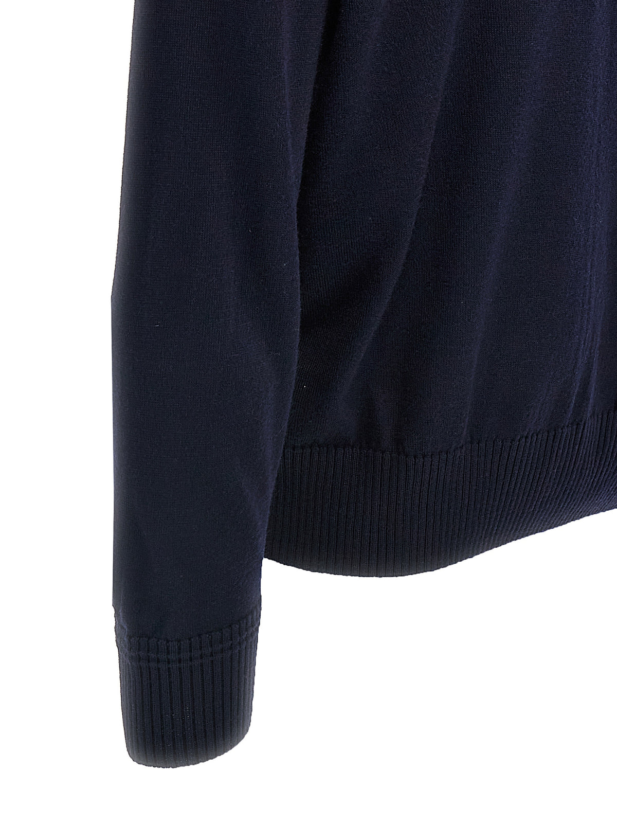 Hugo Boss Balonso-L Blue Wool Cardigan for Men