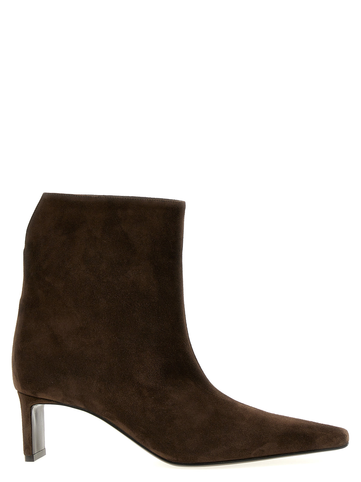 Bottes Khaite marron en cuir de veau