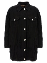 Dolce & Gabbana Black Cotton Denim Jacket