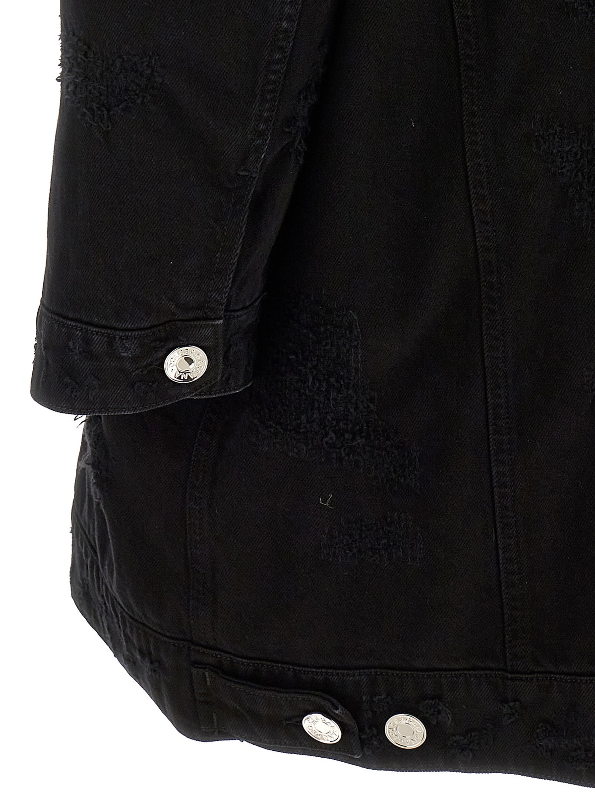 Dolce & Gabbana Black Cotton Denim Jacket