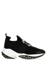 Roger Vivier Viv’ Run Sneakers en Polyester Noir