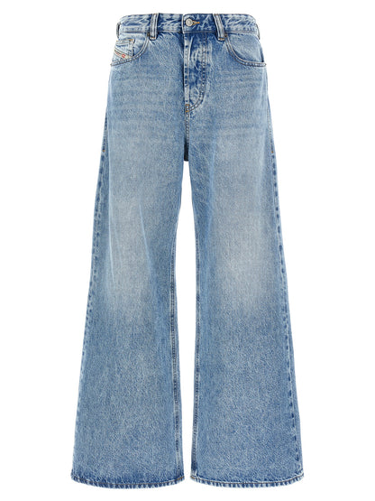 Diesel Blue Cotton Jeans Denim