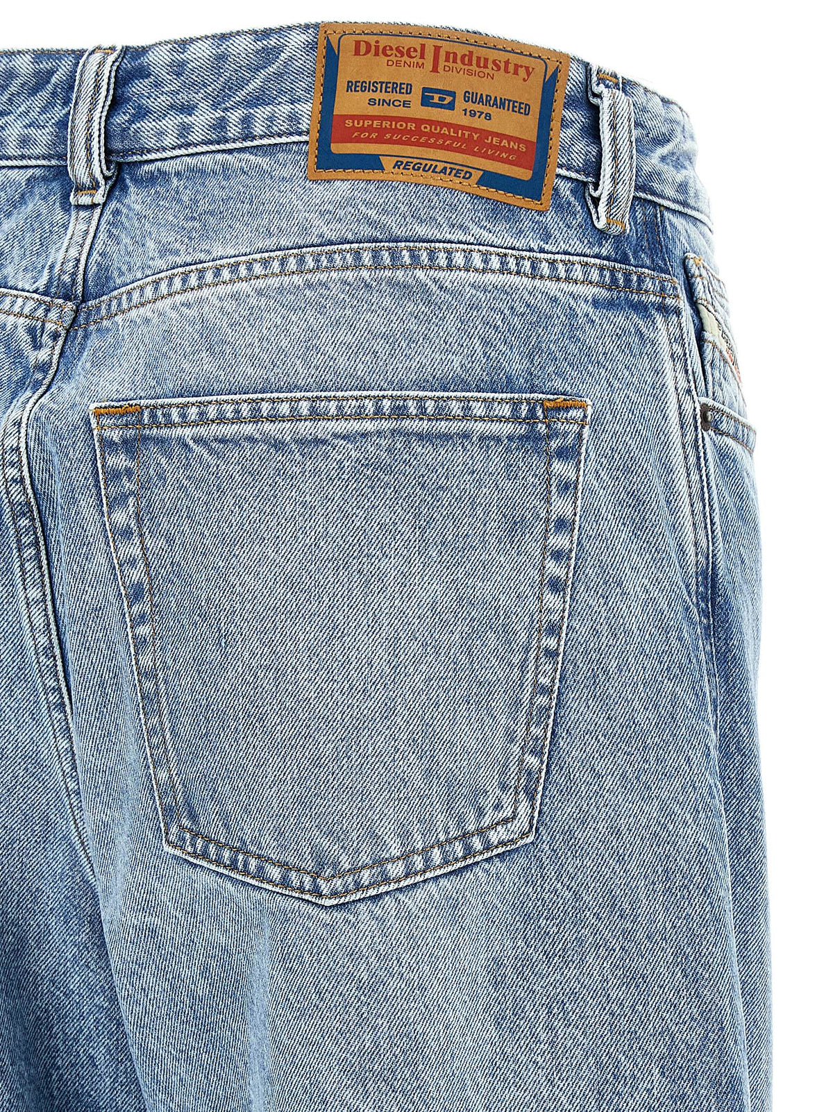 Diesel 1996 D-Sire 09i29 Blue Cotton Jeans