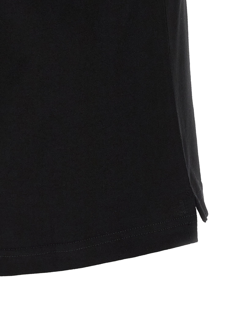 Diesel T-Adjust-Od Black Cotton T-Shirt for Men