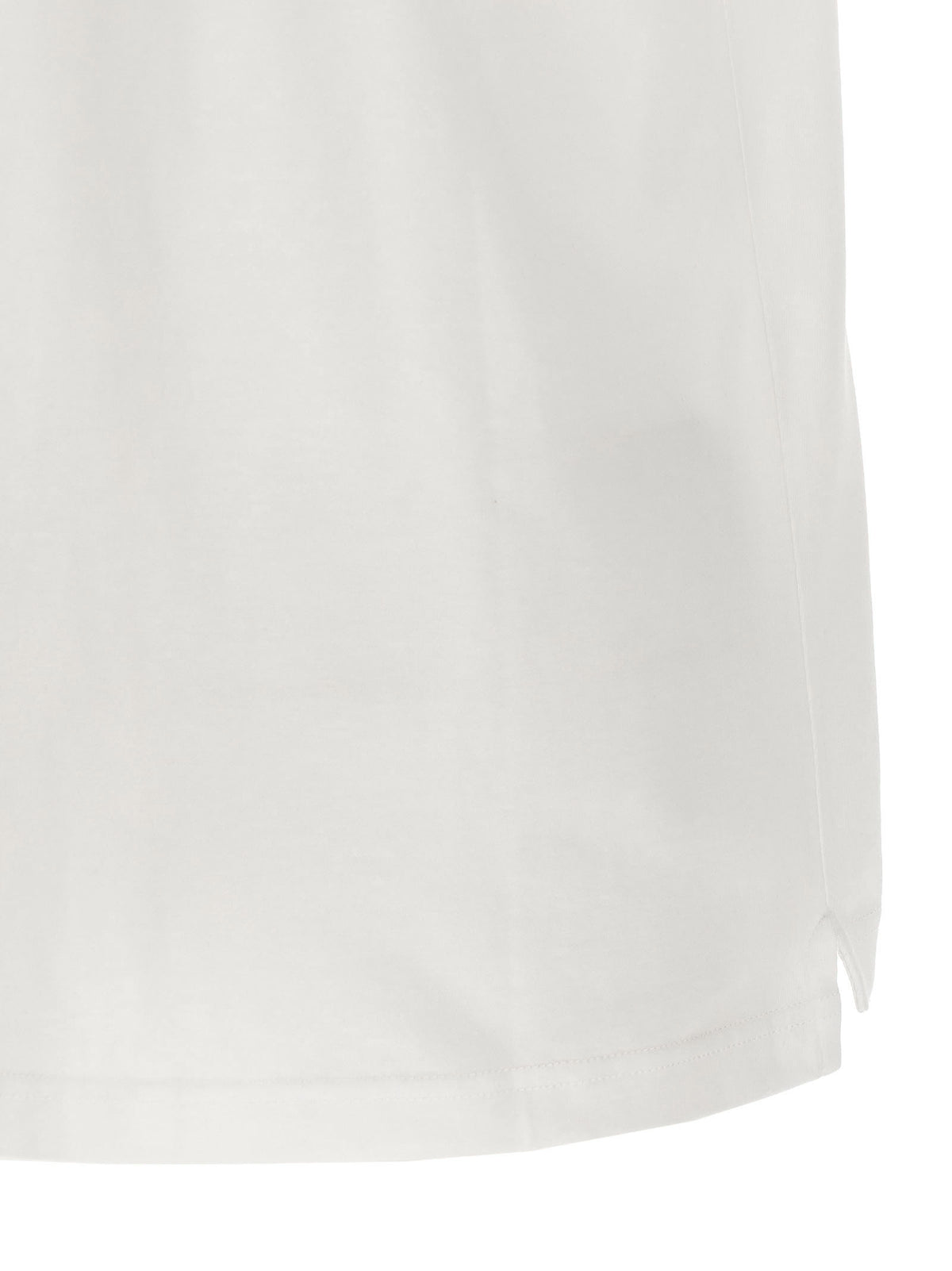 Diesel T-Adjust-Od White Cotton T-Shirt for Men