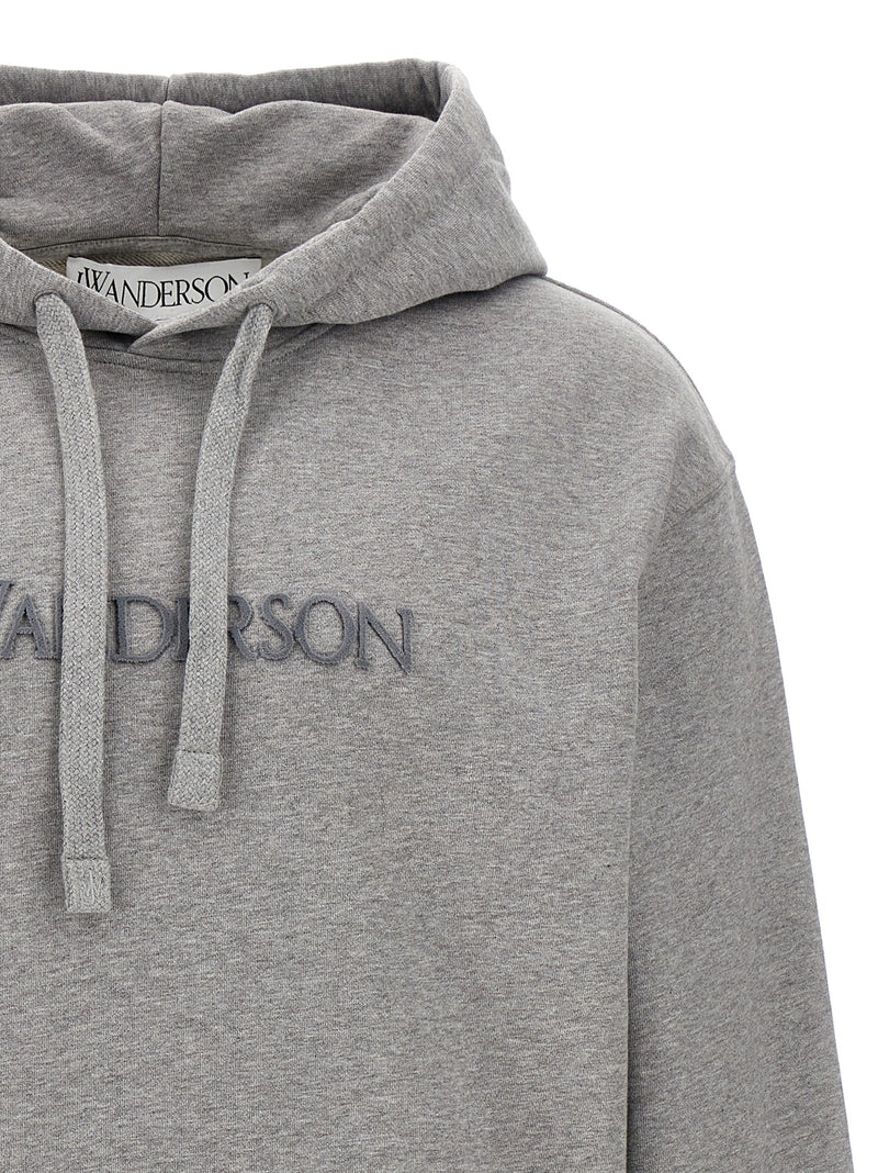 J.W.Anderson Gray Cotton Sweatshirt - Stylish & Comfortable