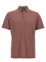 Polo ZANONE en coton marron