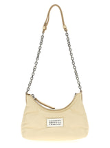 Maison Margiela White Lamb Leather Shoulder Bag