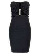 Rick Owens Black Nylon Short Dress - Prong Mini Dress
