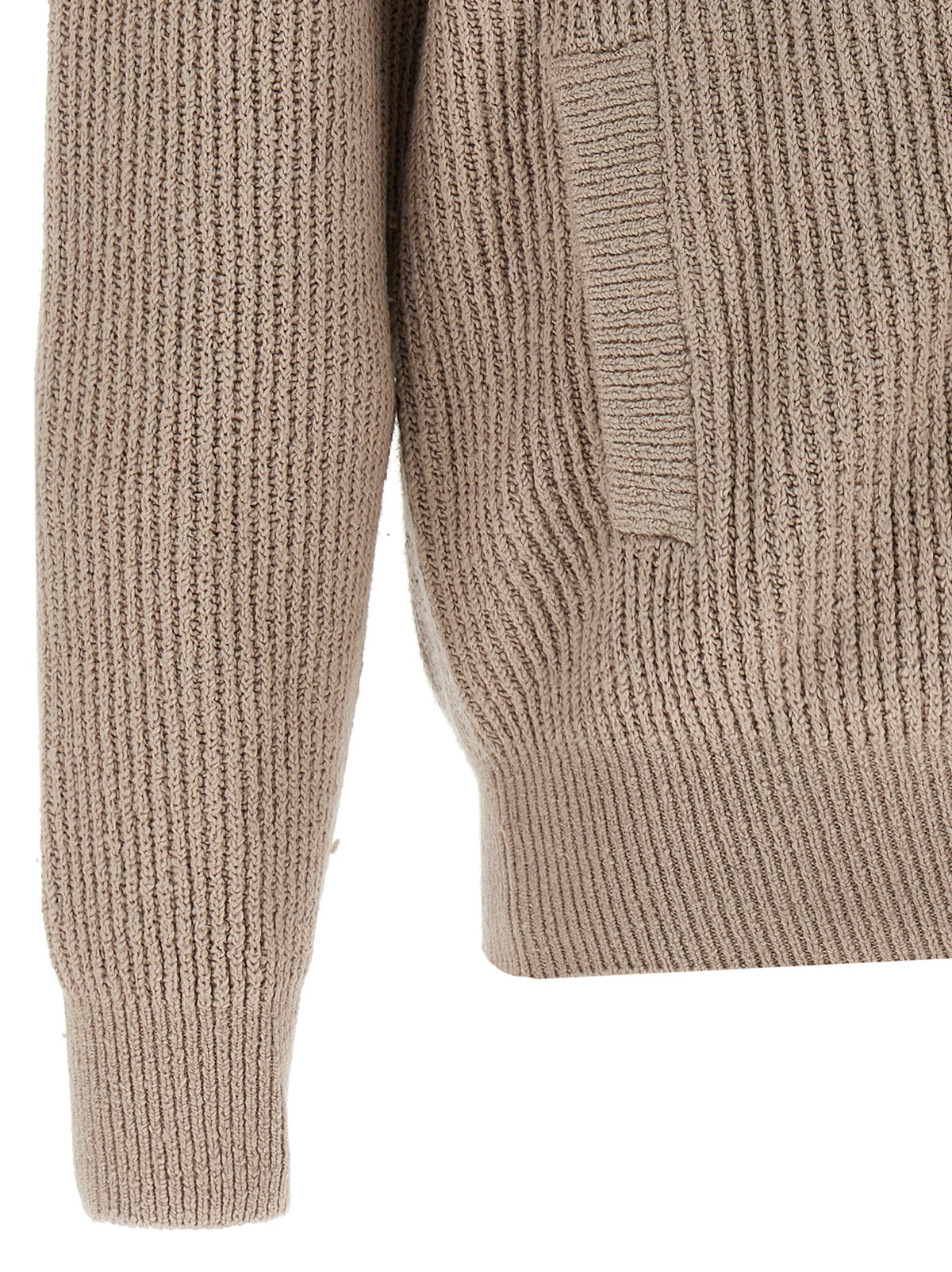 Brunello Cucinelli Beige Cotton Cardigan for Men