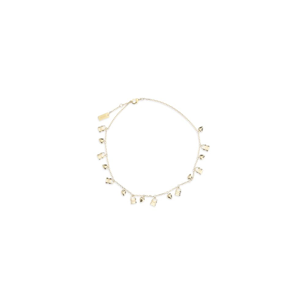 Collier Chloé en laiton doré