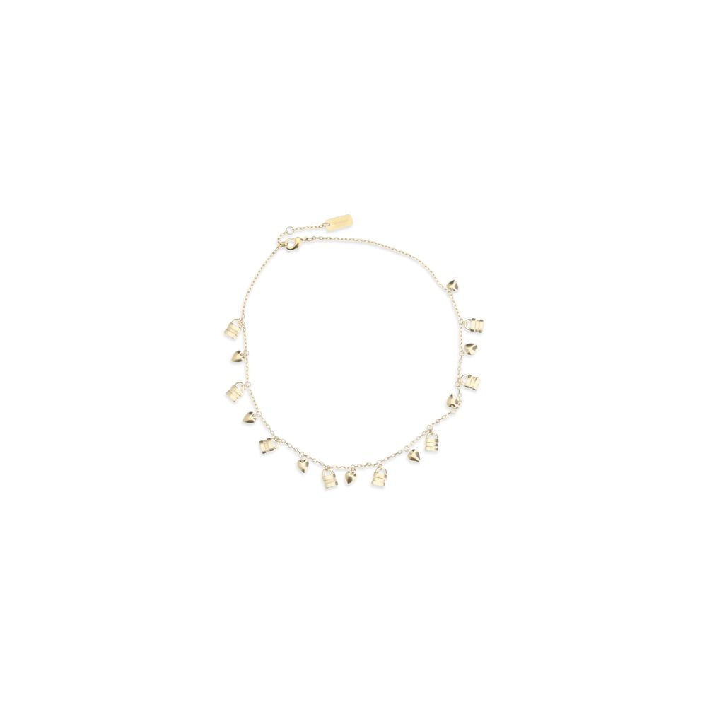 Collier Chloé en laiton doré