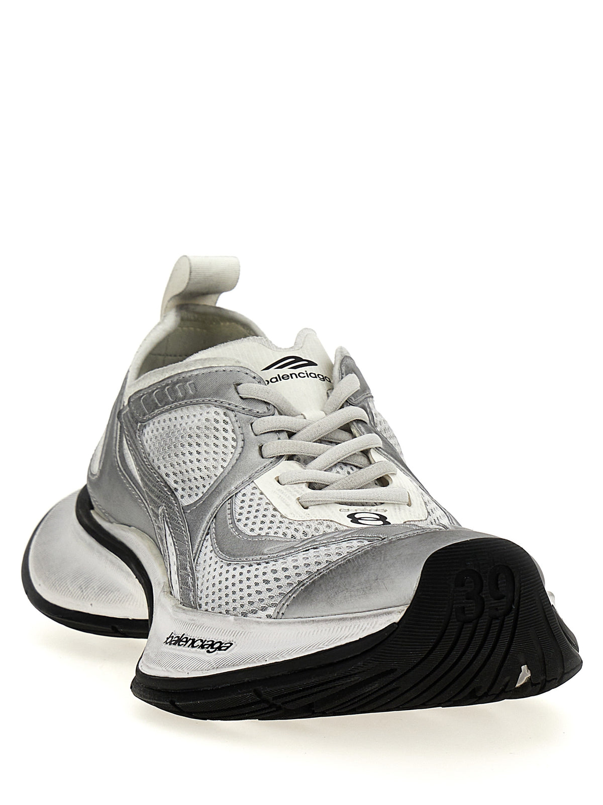 Baskets de sport Balenciaga grises en polyester