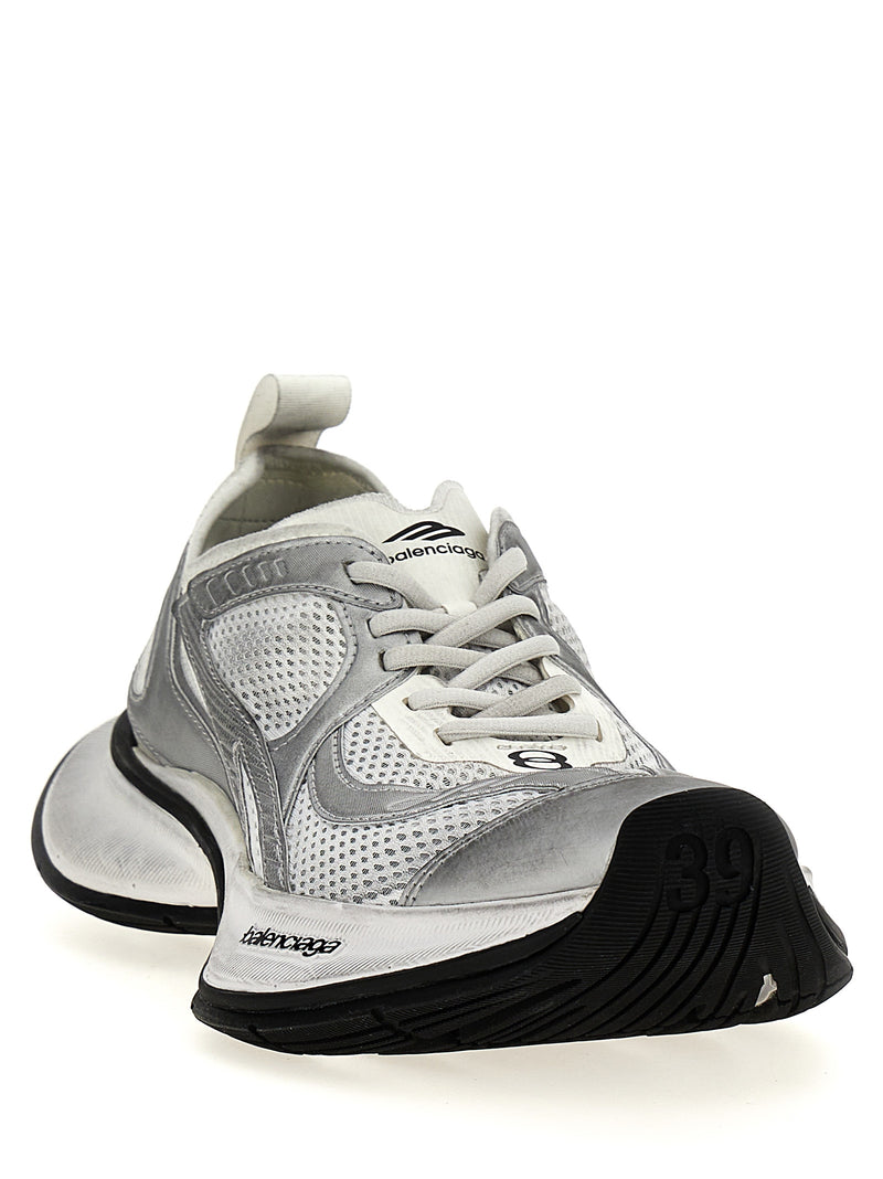 Baskets de sport Balenciaga grises en polyester
