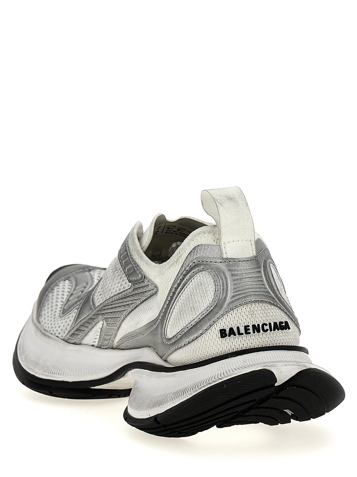 Baskets de sport Balenciaga grises en polyester