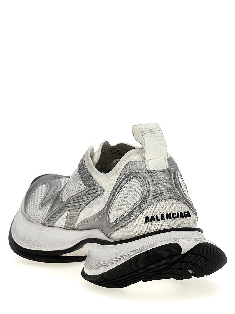 Baskets de sport Balenciaga grises en polyester