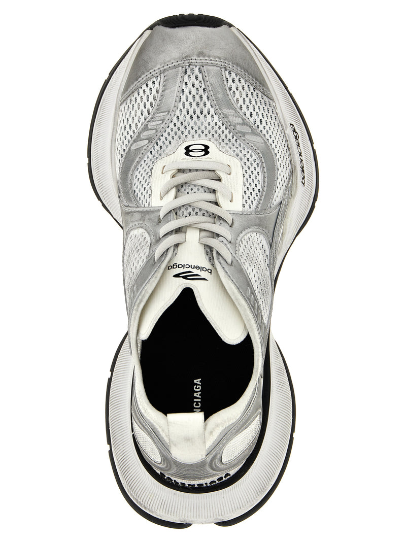 Baskets de sport Balenciaga grises en polyester