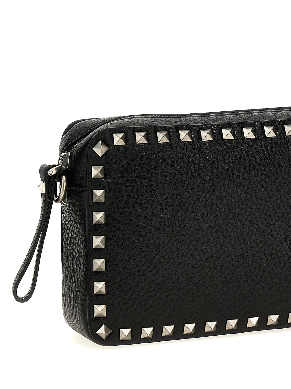 Valentino Garavani Black Calfskin Crossbody Bag