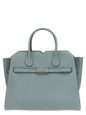 Valextra Gray Calfskin Handbag