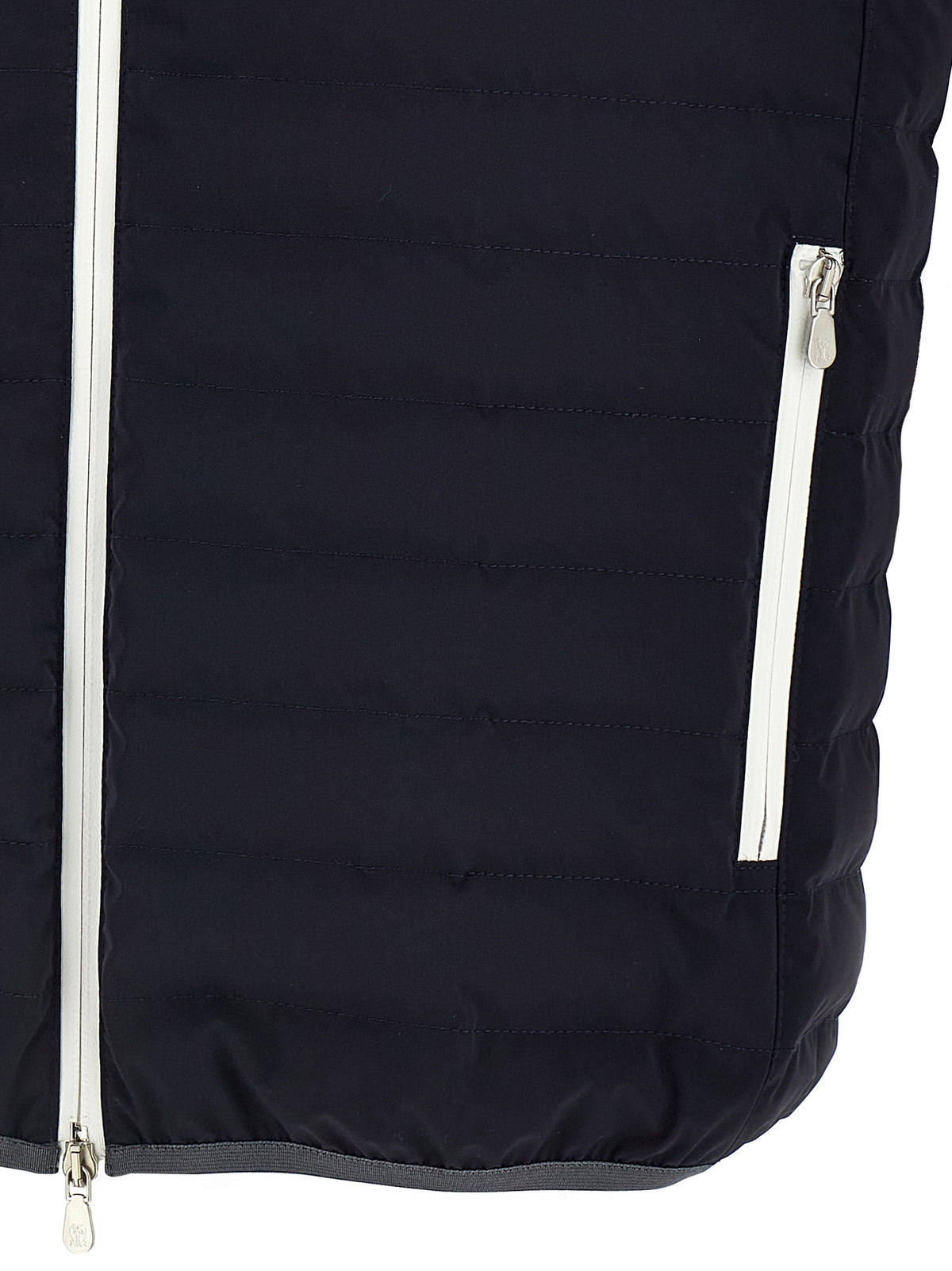 Brunello Cucinelli Blue Polyamide Coat - Modern Luxury Outerwear