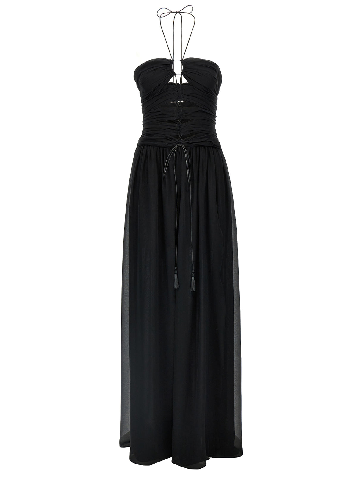 Tom Ford Black Silk Long Dress