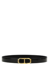 Ceinture Classique en Cuir Noir Tom Ford