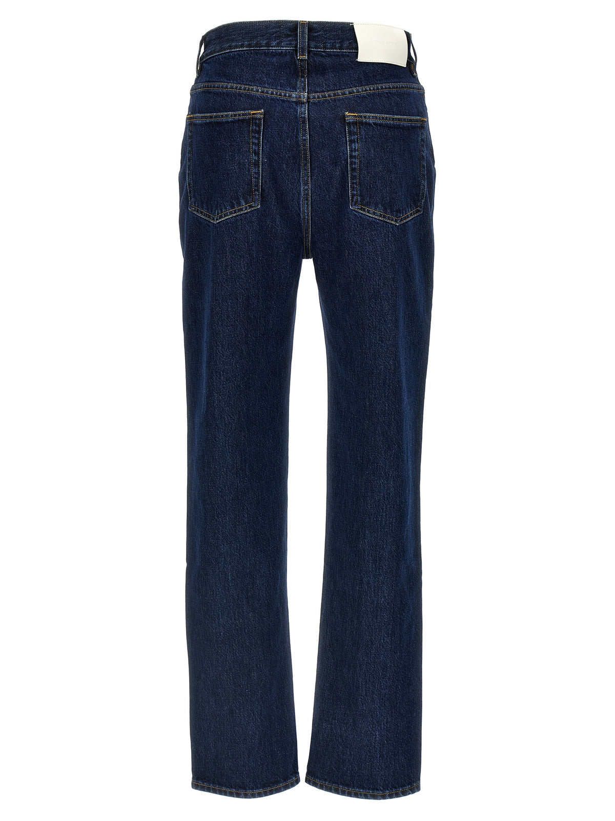 Loulou De Saison Blue Organic Cotton Straight-Leg Jeans