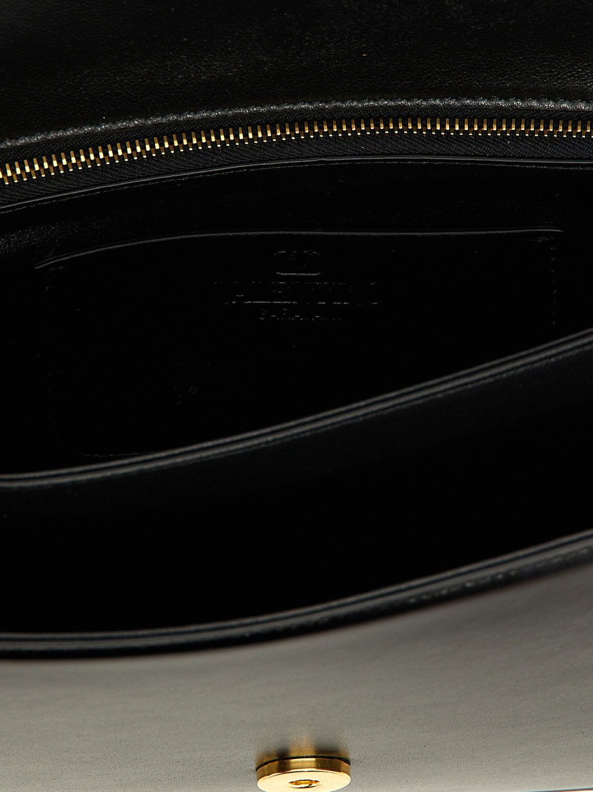 Valentino Garavani Vain Black Calfskin Shoulder Bag