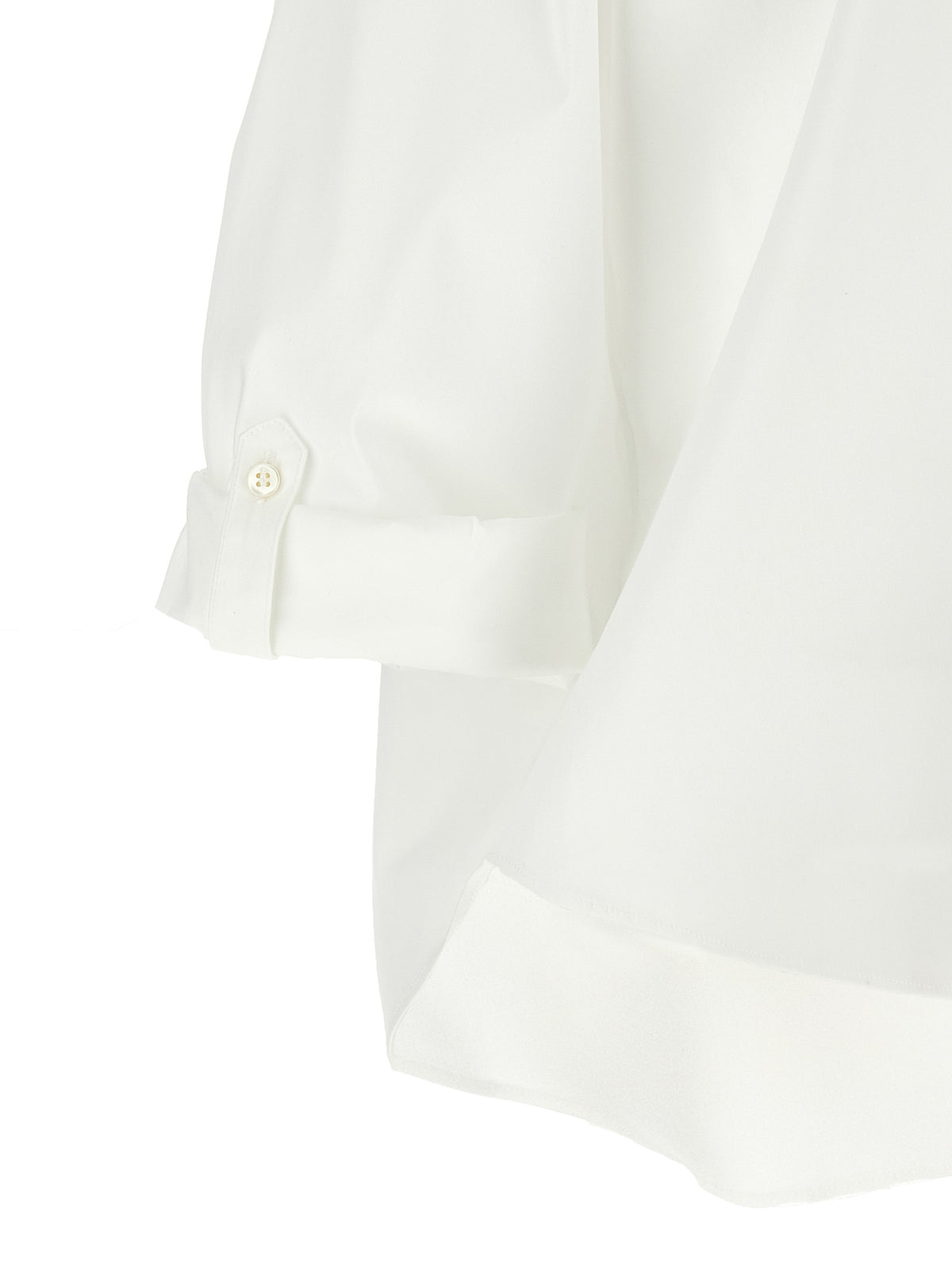Brunello Cucinelli Blouse en Coton Blanc