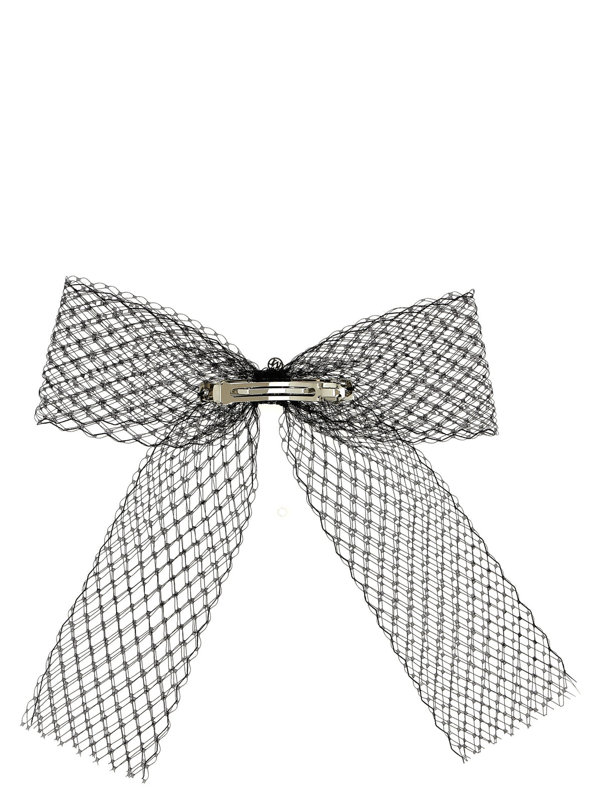 Maison Michel Black Polyester Hair Clip