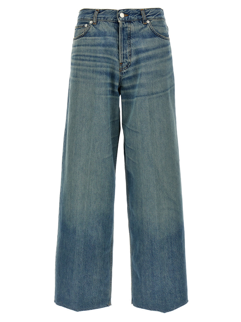 Haikure Blue Cotton Jeans Denim
