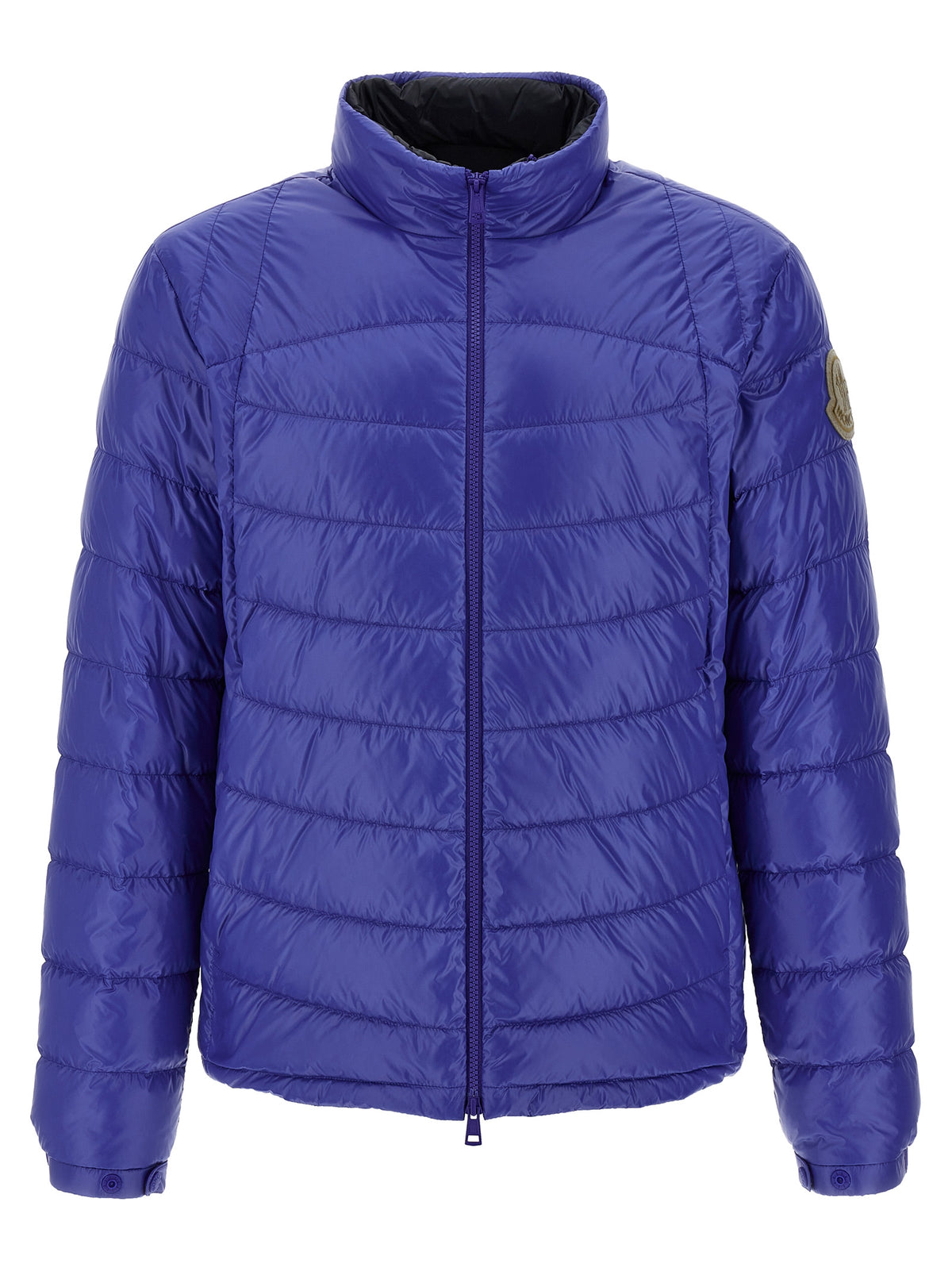 Moncler Galeso Blue Polyamide Full-Length Jacket