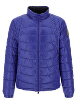 Moncler Galeso Blue Polyamide Full-Length Jacket