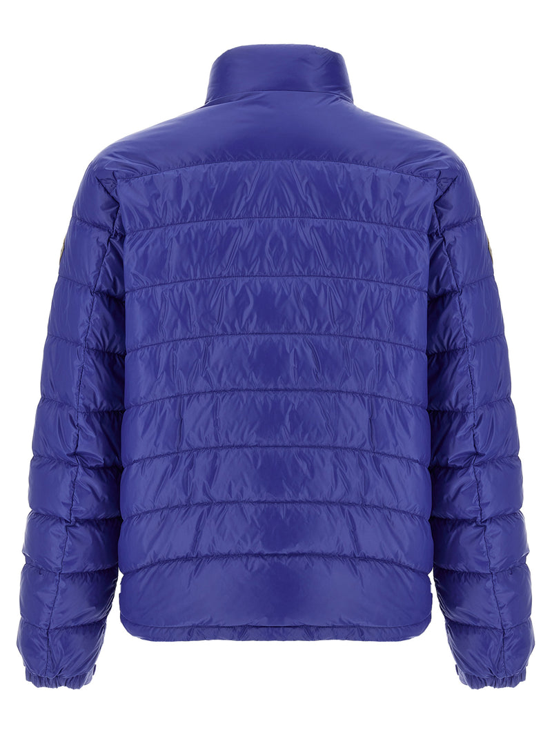 Moncler Galeso Blue Polyamide Full-Length Jacket