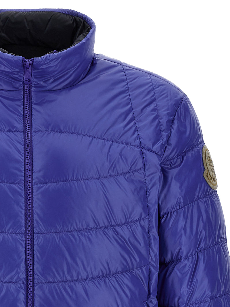 Moncler Galeso Blue Polyamide Full-Length Jacket