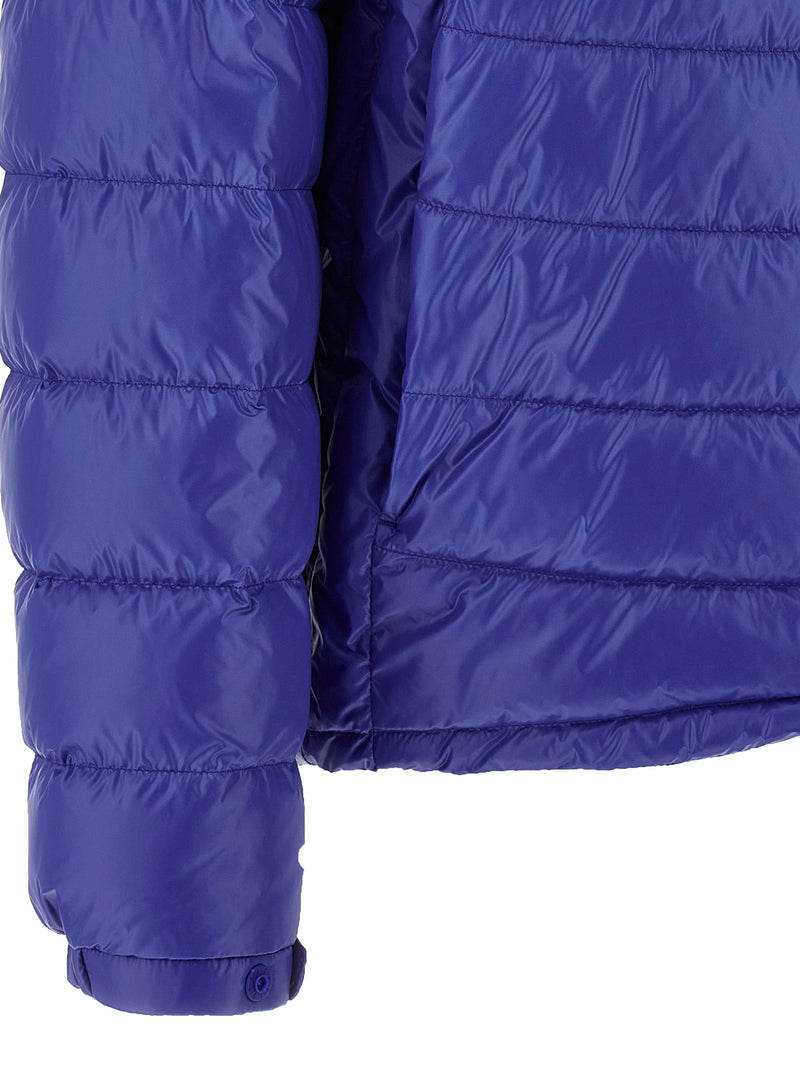 Moncler Galeso Blue Polyamide Full-Length Jacket