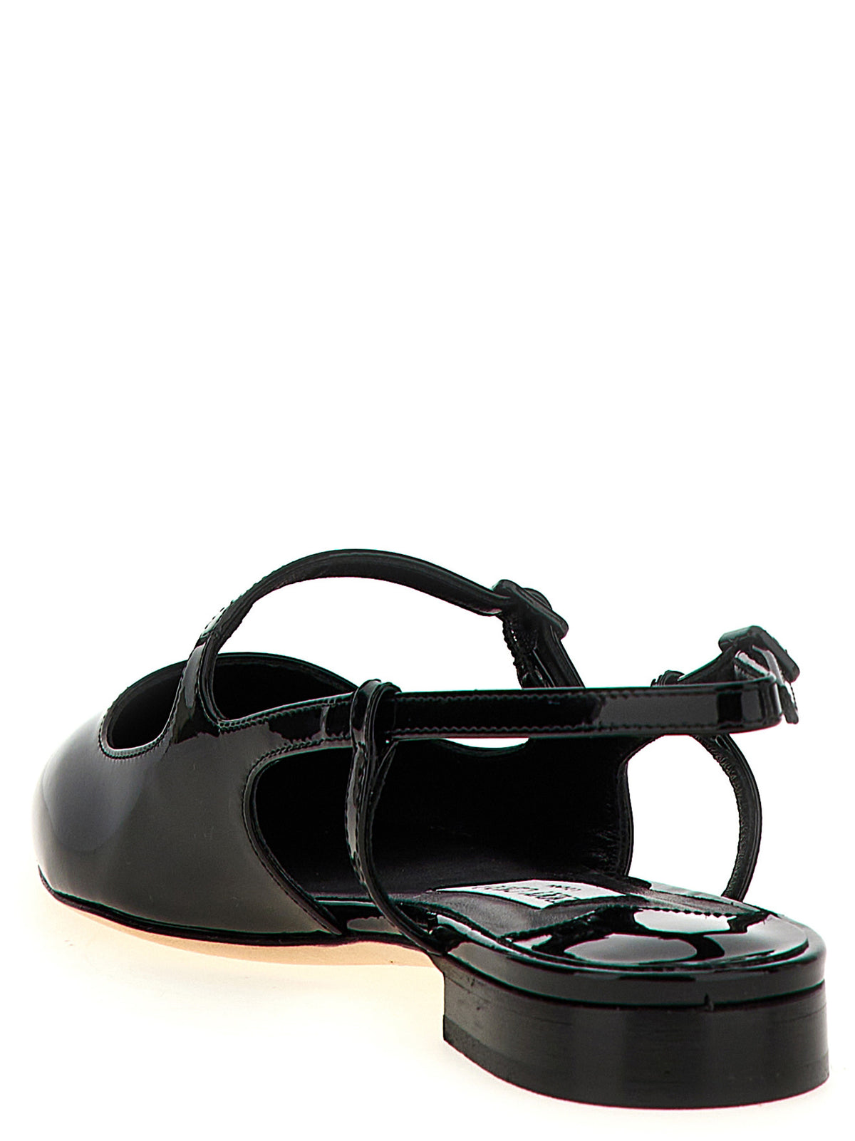 Ballerines Jimmy Choo en cuir de veau noir