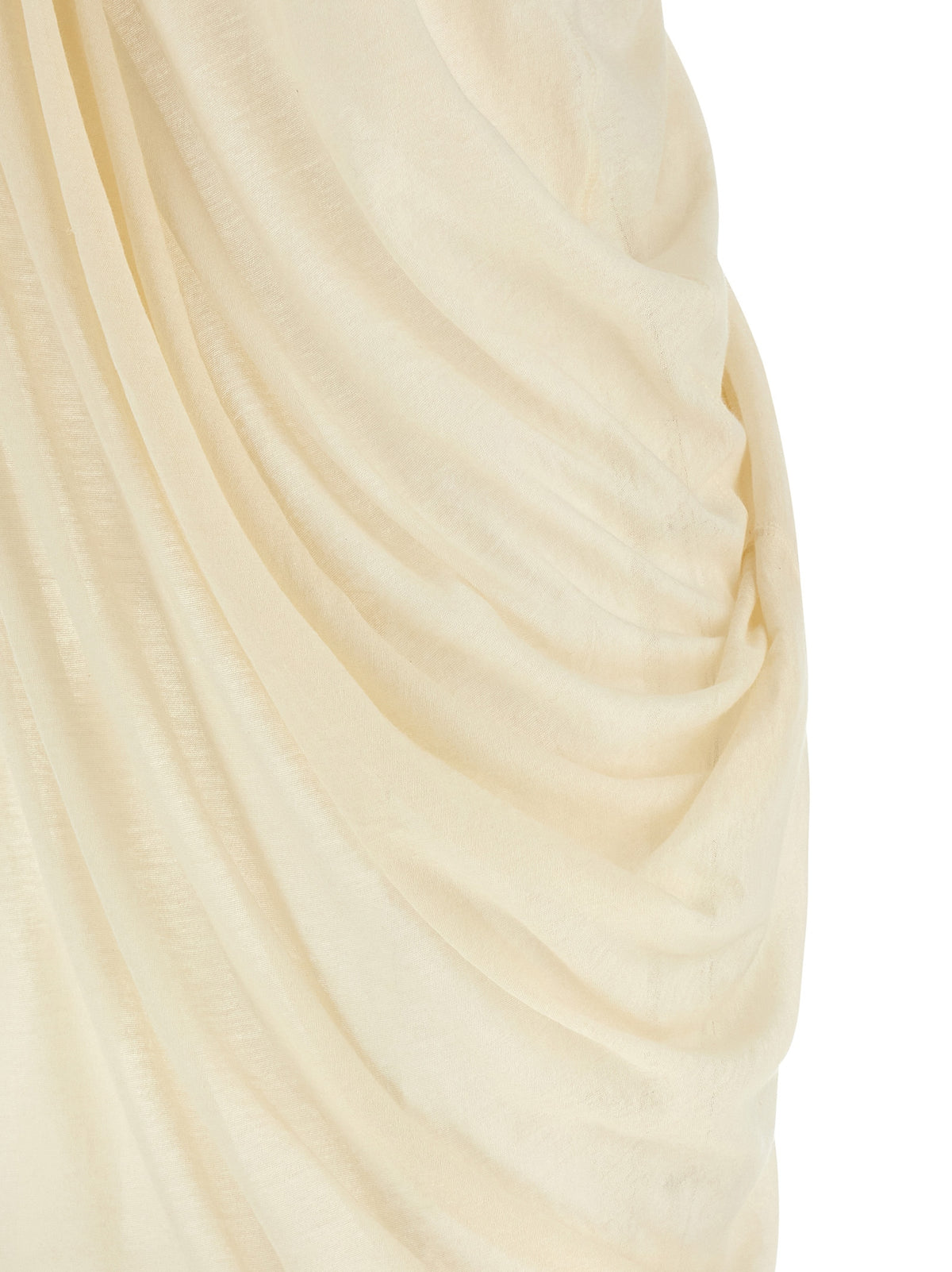 Rick Owens Beige Cotton Casual Dress
