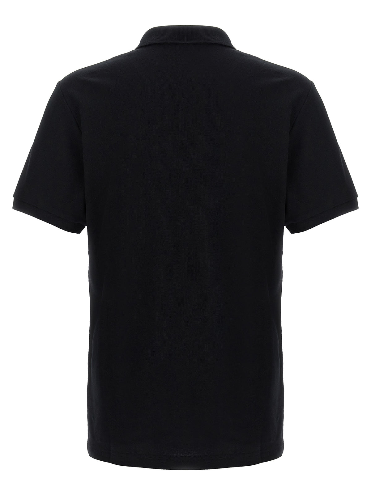 Moschino Black Cotton Polo Shirt