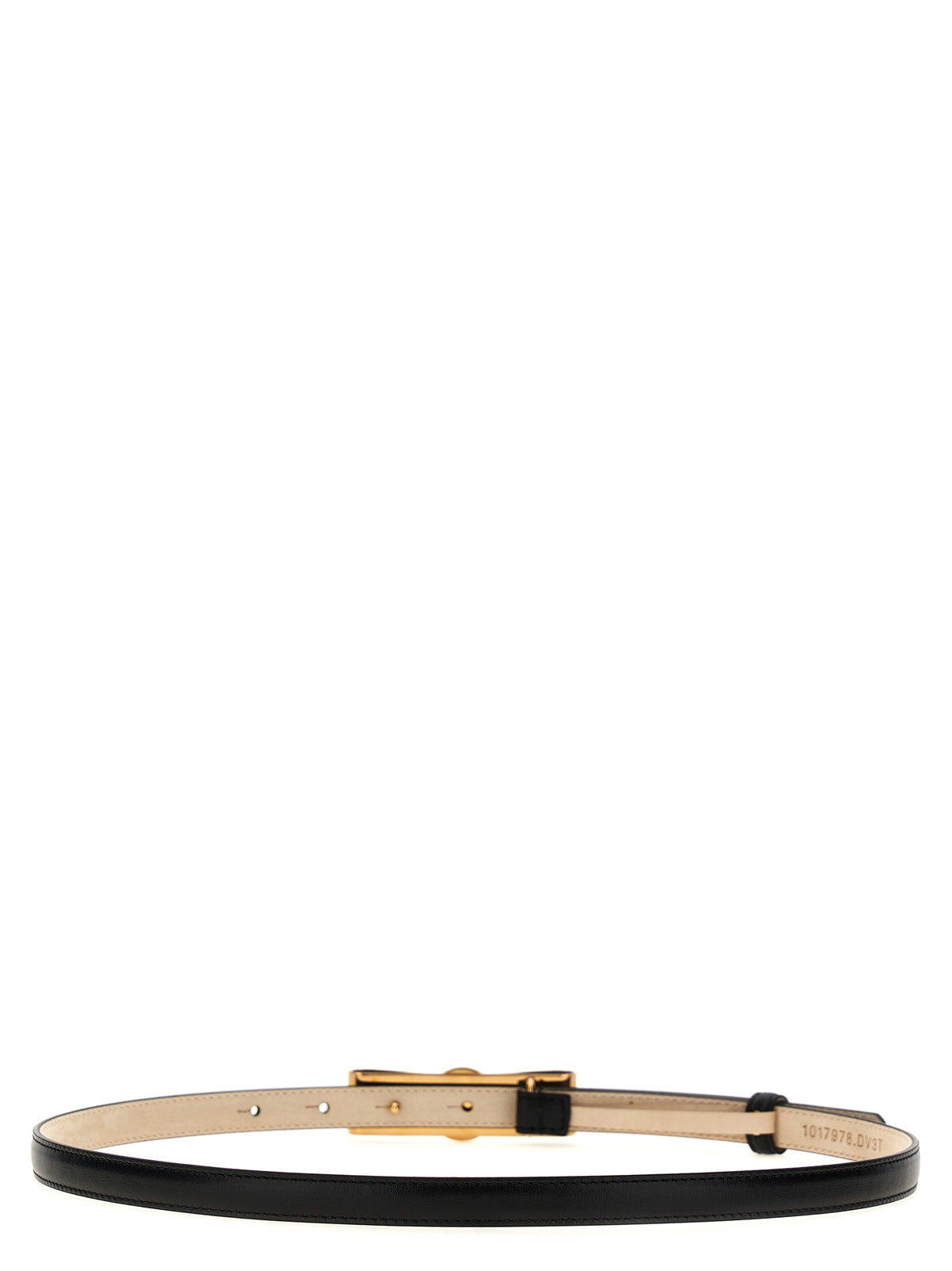 Versace Black Calfskin Regular Belt - Bold Elegance