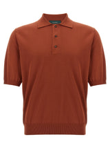 Polo ZANONE en coton multicolore