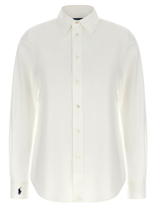 Polo Ralph Lauren Blouse en Coton Blanc