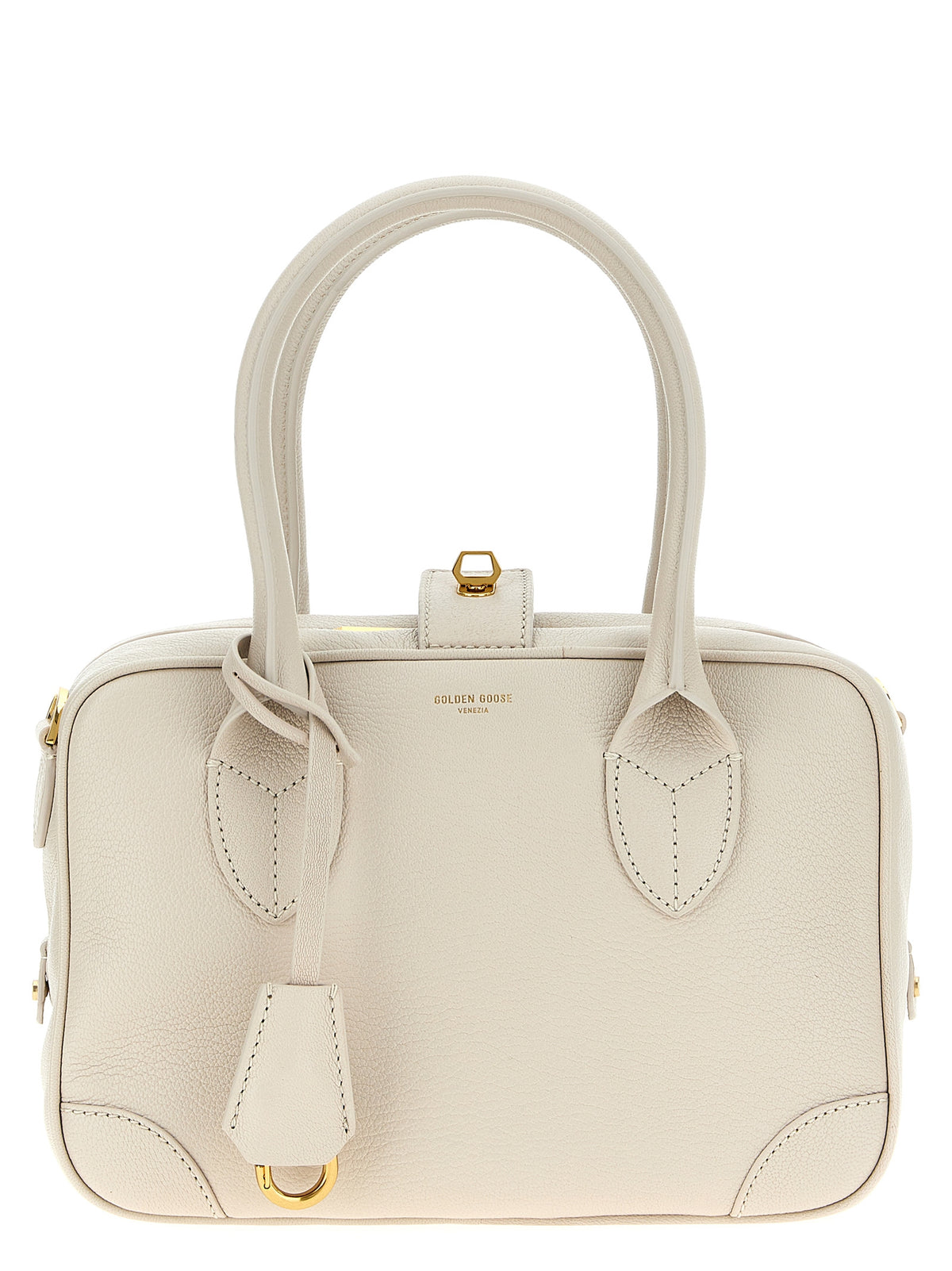 Sac à main Golden Goose en peau de chèvre blanche