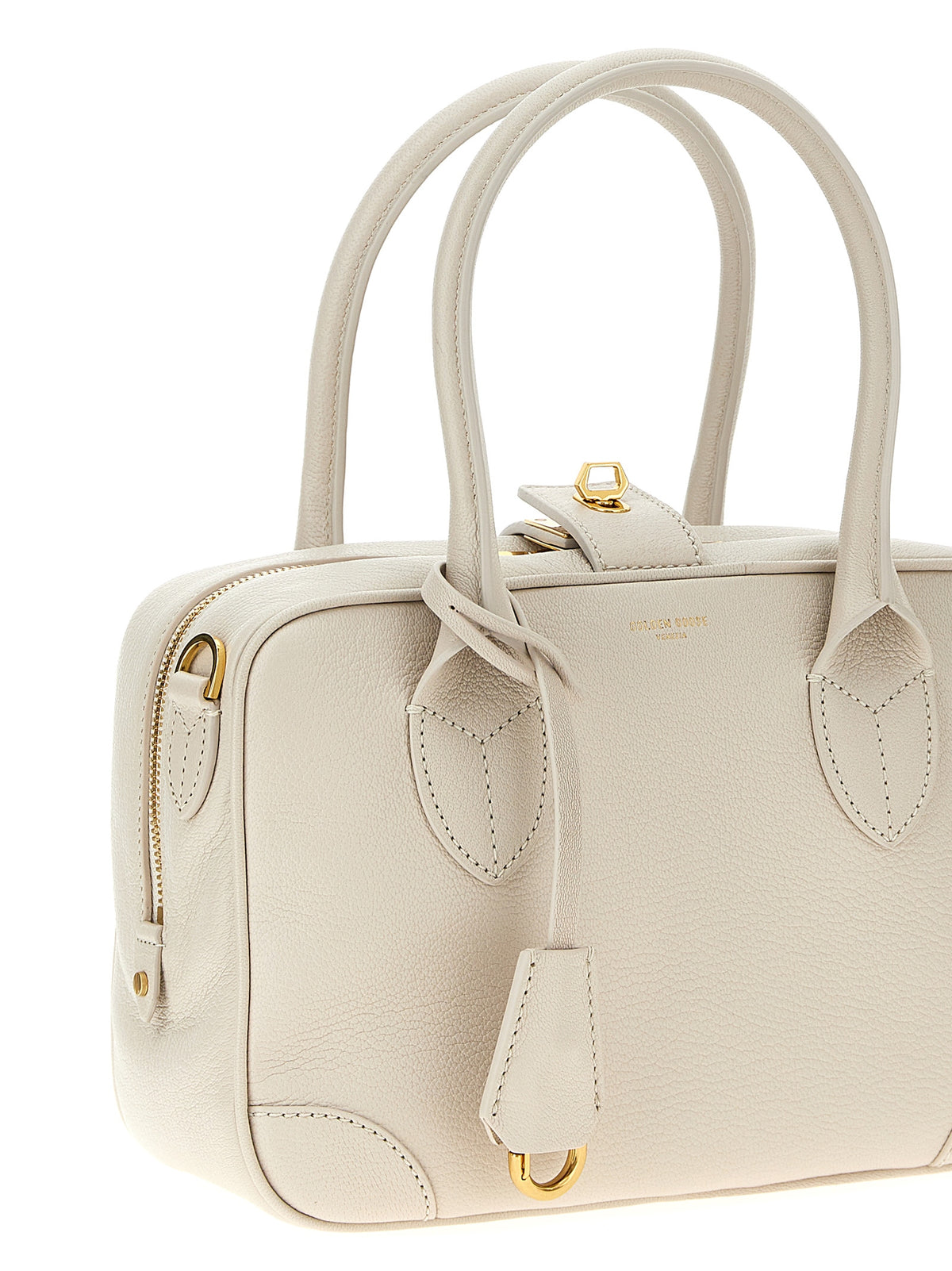 Sac à main Golden Goose en peau de chèvre blanche