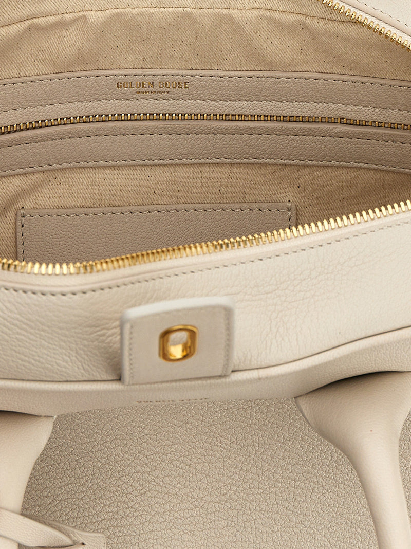 Golden Goose White Goatskin Handbag