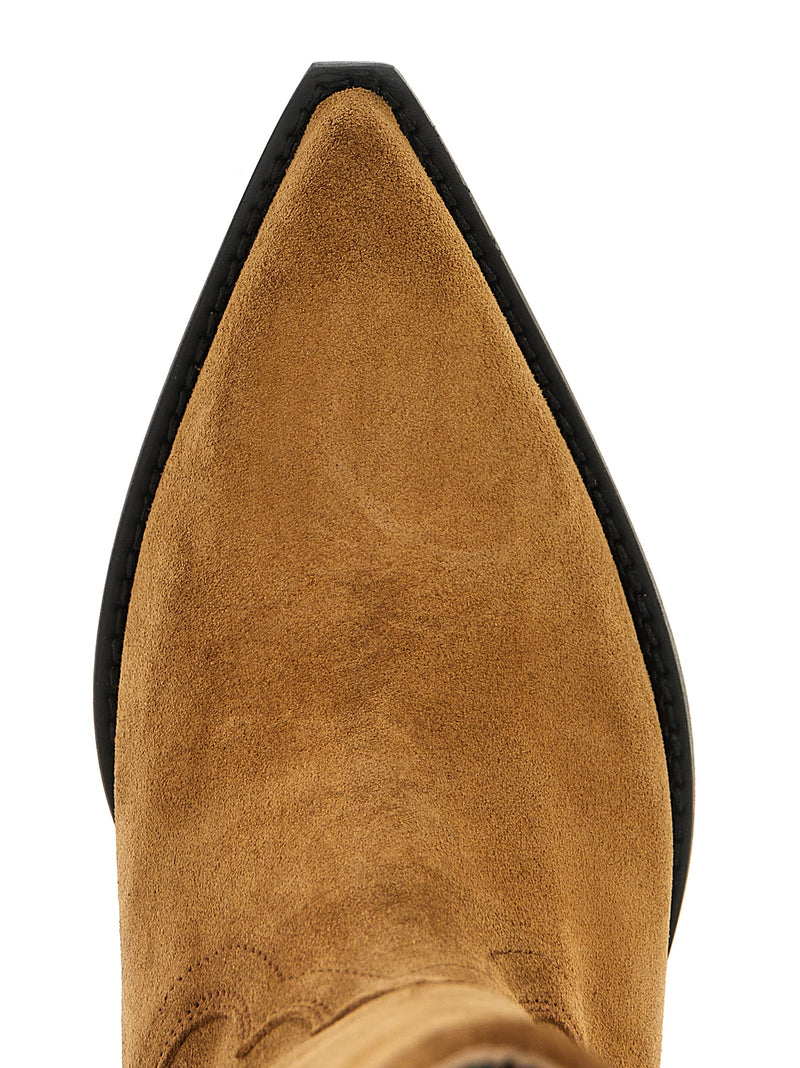 Bottes Chelsea Sonora en veau pleine fleur marron