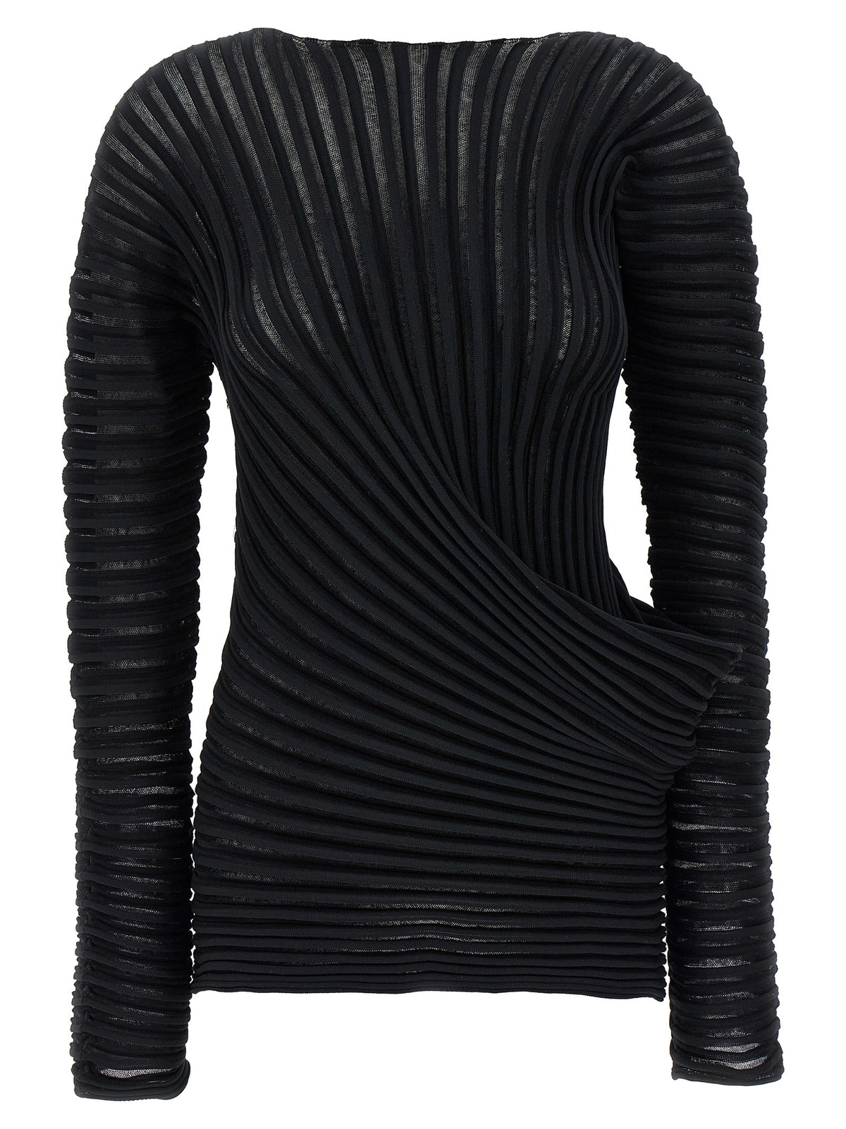 Issey Miyake Black Polyester Shirt