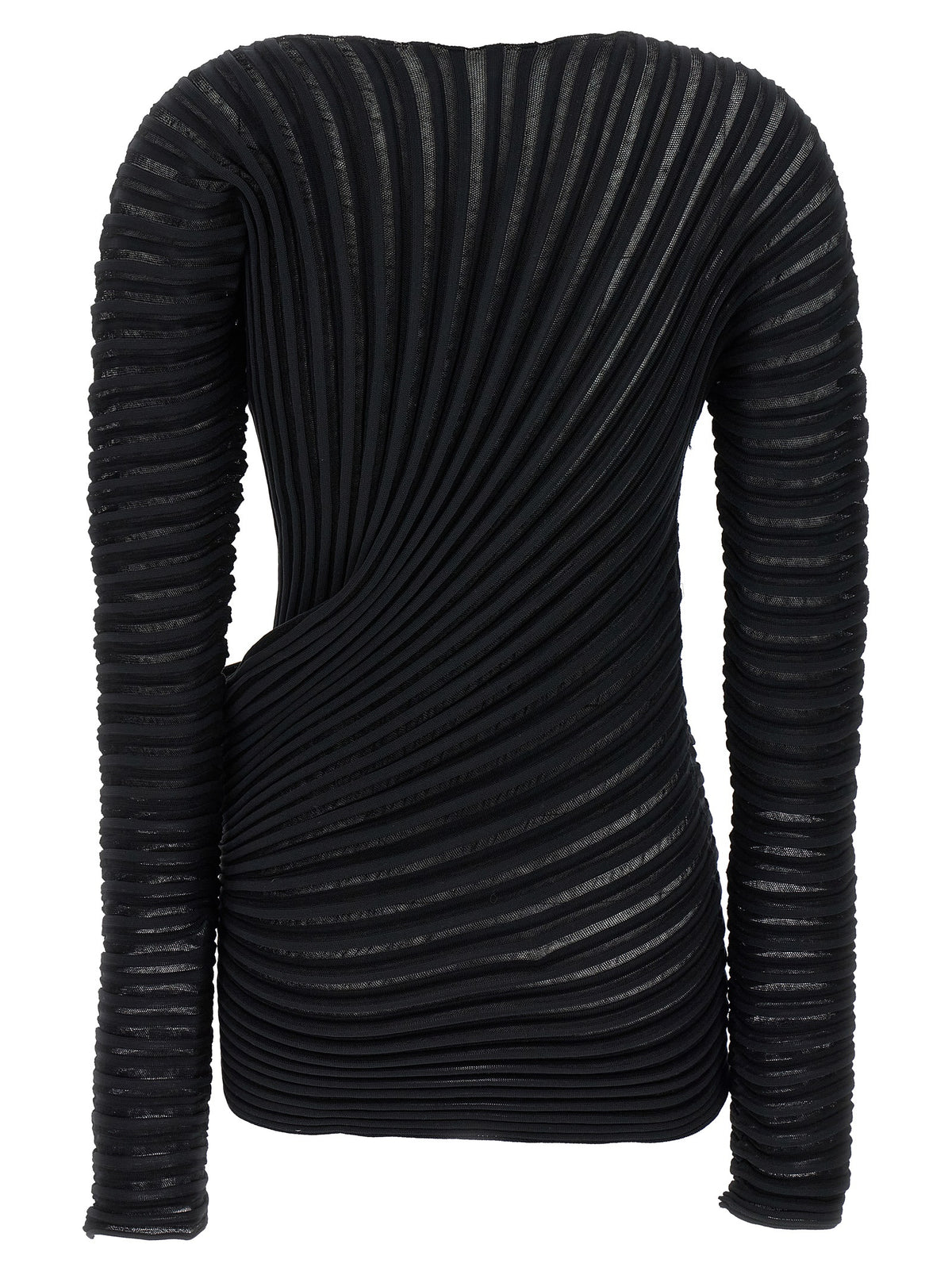 Issey Miyake Black Polyester Shirt